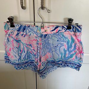 Lilly Pulitzer: Katia Mid-Rise Shorts